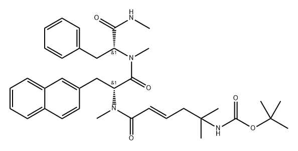 N-Boc Tabimorelin, 193085-20-0, 结构式