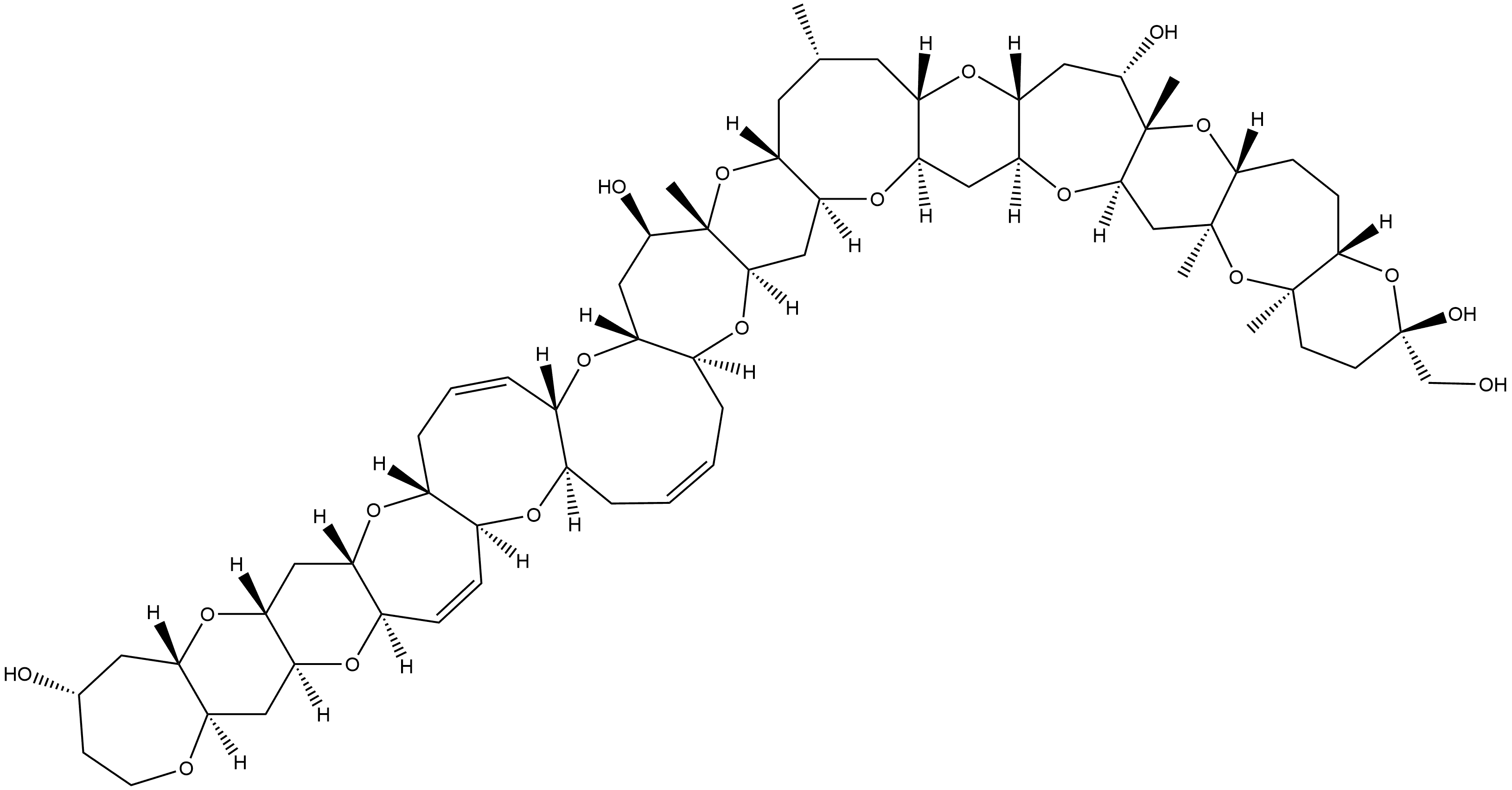 CARIBBEANCIGUATOXIN1 Structure
