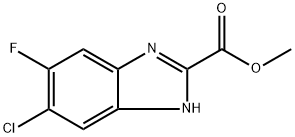 methyl 6-chloro-5-fluoro-1H-benzo[d]imidazole-2-carboxylate|6-氯-5-氟苯并咪唑-2-甲酸甲酯