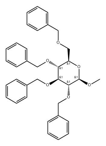 Methyl 2,3,4,6-tetra-O-benzyl-β-D-glucopyraNAside|甲基 2,3,4,6-四-O-苄基-BETA-D-吡喃葡萄糖苷