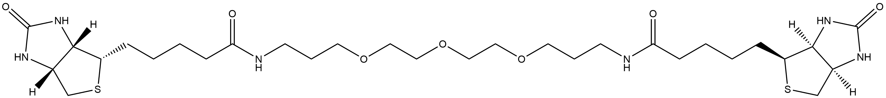 Bis-dPEG??-biotin, 194920-54-2, 结构式