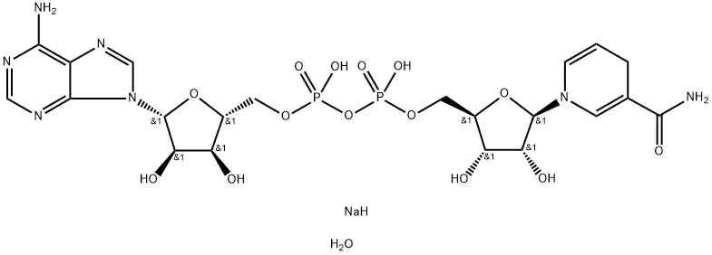 NADH (sodium salt hydrate) Structure