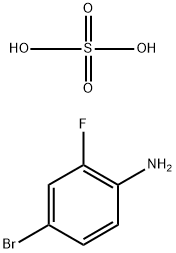 4-Bromo-2-fluoroaniline sulfate,1951441-95-4,结构式