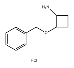 2-苄氧基环丁胺盐酸盐, 1955523-13-3, 结构式