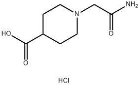 1-(2-氨基-2-氧乙基)哌啶-4-羧酸盐酸盐, 1955540-95-0, 结构式