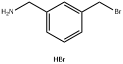 (3-(Bromomethyl)phenyl)methanamine hydrobromide Structure