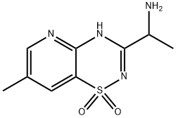 1956325-53-3 2H-Pyrido[2,3-e]-1,2,4-thiadiazine-3-methanamine, α,7-dimethyl-, 1,1-dioxide