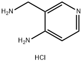 3-(Aminomethyl)pyridin-4-amine hydrochloride 结构式