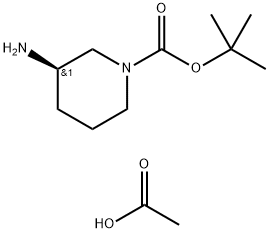 tert-butyl 3-aminopiperidine-1-carboxylate Structure