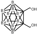 1,2-双-(羟甲基)-o-碳硼烷, 19610-37-8, 结构式