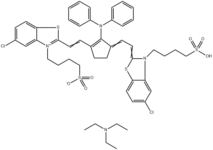 Infrared fluorescence excitation dye 808 Structure