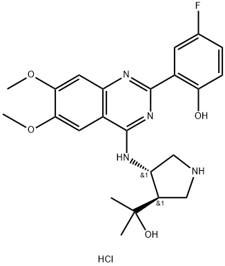 CCT 241533 DIHYDROCHLORIDE 结构式