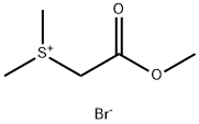 (Carbomethoxymethyl)dimethylsulfonium bromide Structure