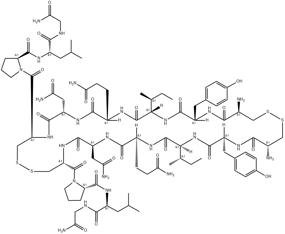 Oxytocin parallel dimer Struktur