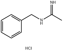 ETHANIMIDAMIDE, N-(PHENYLMETHYL)-, HYDROCHLORIDE (1:1),19673-09-7,结构式