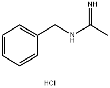 Ethanimidamide, N-(phenylmethyl)-, hydrochloride (1:1) Structure
