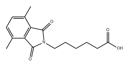 6-(4,7-二甲基-1,3-二氧代异吲哚啉-2-基)己酸 结构式