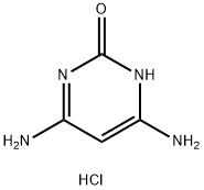 4,6-Diaminopyrimidin-2(1H)-one hydrochloride Structure