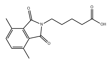 5-(5-methyl-1,3-dioxoisoindolin-2-yl)pentanoic acid,1978456-87-9,结构式