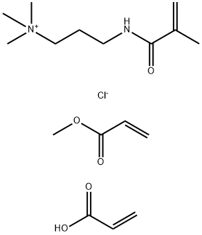 N,N,N-Trimethyl-3-[(2-methyl-1-oxo-2-propenyl)amino]-1-propanaminium, chloride polymer with methyl 2-propenoate and 2-propenoic acid, sodium salt|