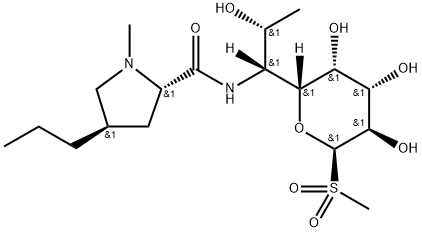 lincomycin sulfone, 198080-68-1, 结构式
