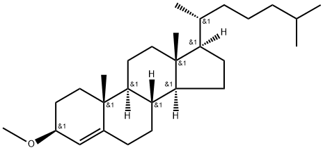 3β-Methoxycholest-4-ene Struktur