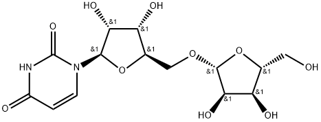 Uridine, 5'-O-β-D-ribofuranosyl- (9CI) Structure