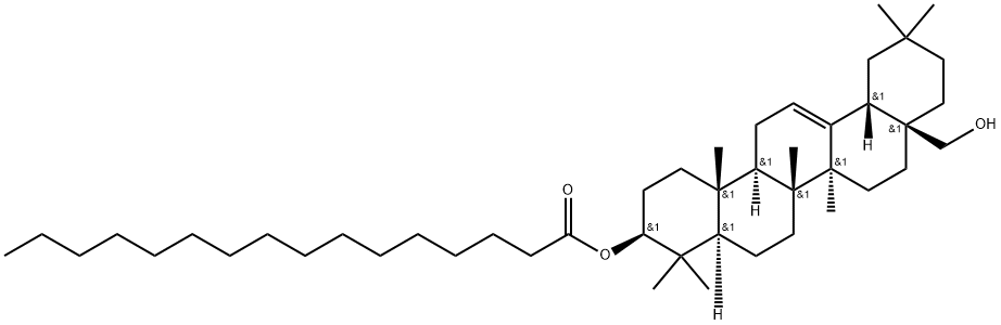 Erythrodiol 3-palmitate Struktur