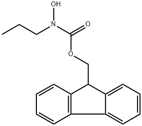 Carbamic acid, hydroxypropyl-, 9H-fluoren-9-ylmethyl ester (9CI) Structure