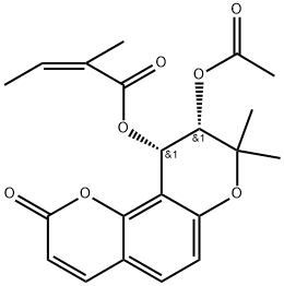 (-)-北美芹素 结构式