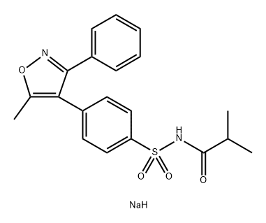 帕瑞昔布杂质钠盐, 198470-83-6, 结构式