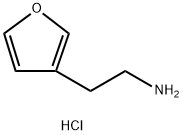 2-(呋喃-3-基)乙胺盐酸盐, 1989672-71-0, 结构式