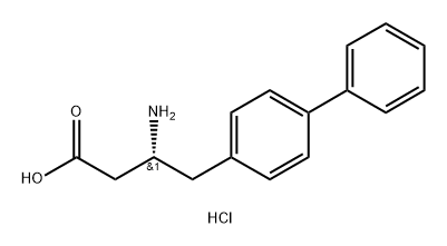 R-3-氨基-4-(4'-联苯基)-丁酸.盐酸盐,1993045-70-7,结构式