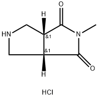 rac-(3aR,6aS)-2-methyltetrahydropyrrolo[3,4-c]pyrrole-1,3(2H,3aH)-dione hydrochloride|rac-(3aR,6aS)-2-methyltetrahydropyrrolo[3,4-c]pyrrole-1,3(2H,3aH)-dione hydrochloride