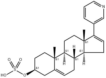 Abiraterone Sulfate Sodium Salt Struktur