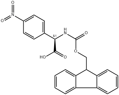 Fmoc-D-Phg(4-NO2)-OH Structure