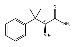 (S)-2-Amino-3-methyl-3-phenylbutanamide Structure