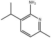3-异丙基-6-甲基吡啶-2-胺 结构式