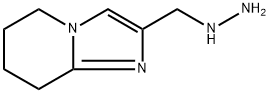 2-(肼基甲基)-5,6,7,8-四氢咪唑并[1,2-A]吡啶 结构式
