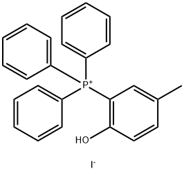 (2-Hydroxy-5-methylphenyl)triphenylphosphonium Iodide Structure
