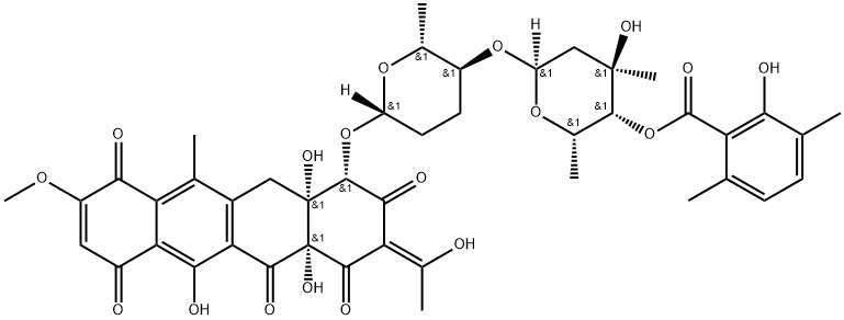 POLYKETOMYCIN, 200625-47-4, 结构式