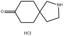 2-Azaspiro[4.5]decan-8-one hydrochloride 结构式