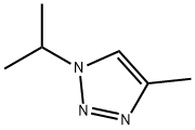 1H-1,2,3-Triazole, 4-methyl-1-(1-methylethyl)- Structure
