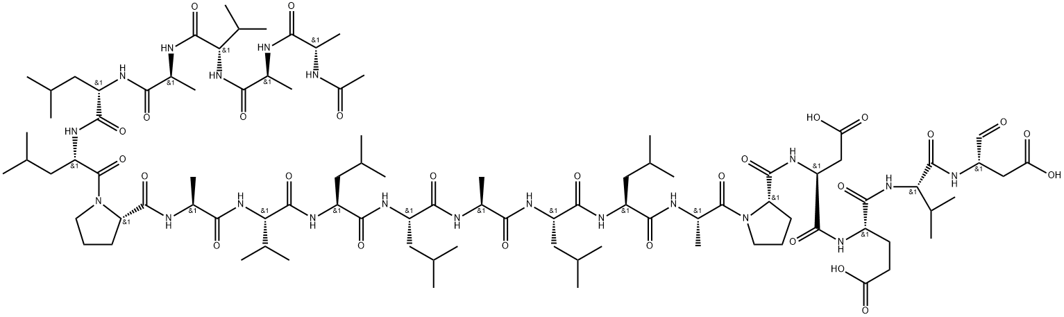 Cell-permeable Caspase-3 Inhibitor I trifluoroacetate salt, 201608-15-3, 结构式