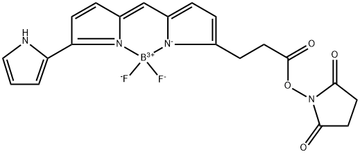 Py-BODIPY-NHS ester Struktur