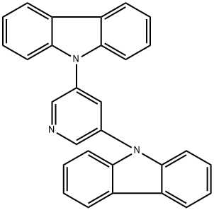 9H-Carbazole, 9,9'-(3,5-pyridinediyl)bis-, homopolymer,2021475-71-6,结构式