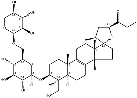 Scillascilloside B-1 Structure