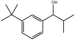 1-(3-(tert-butyl)phenyl)-2-methylpropan-1-ol Struktur