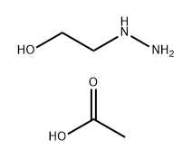 β-Hydroxyethylhydrazine acetate 结构式