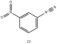 3-Nitrobenzenediazonium·chloride Struktur